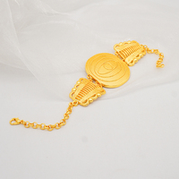 Benjwri — collier en or plaqué 18k, collier, costume africain, plaqué, vente en gros, bijoux indiens, BJW89