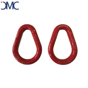 Powder Coating Welded/Weldless Pear Shaped Connecting Link Chain Assembly