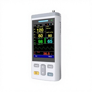Moniteur de signes vitaux EURVET avec support, système de surveillance portable à 2 paramètres <span class=keywords><strong>pour</strong></span> nouveau-nés - Product Image 1