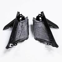 AKOSO Carénage en fibre de carbone avec revêtement anti-UV pour moto, ailerons avant intérieurs en fibre de carbone pour BMW S1000RR S1KRR 2025