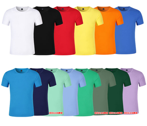 Men's Black 95 Cotton 5 Spandex T Shirt O Neck Side Screen Printing T Shirt Men Graphic T Shirts - Product Image 1