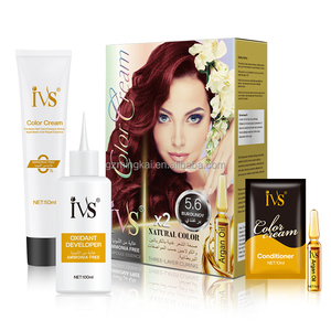 Kit de coloration de cheveux gris argenté IVS OEM/ODM Teinture de cheveux de qualité supérieure crème de coloration de cheveux permanente à couverture grise professionnelle pour une utilisation en salon - Product Image 4