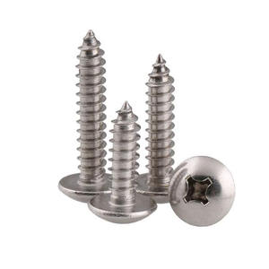 Vis d'extension croisées à tête plate en acier inoxydable, 304 M5M6, grande taille, roses <span class=keywords><strong>auto</strong></span>-agrippantes - Product Image 2