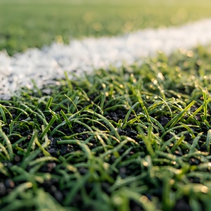 Gazon artificiel haute densité à longue durée de vie pour terrains de football, en PE monofilament, résistant aux UV, à haute capacité de drainage et résistant à l'usure - Product Image 1