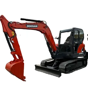 DOOSAN DX60 6 tonnes mini pelle Nice Corée Original bas prix nouveau moteur multifonctionnel vente chaude utilisé DOOSAN DX60 machines - Product Image 1