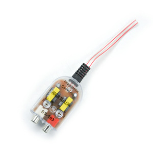 Convertisseur d'impédance haute vers basse SS-103 pour amplificateur audio de voiture, connexion de subwoofer 2.0 canaux - Product Image 2
