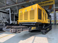 DP65 DP70 Hydraulischer Raupenmobiler Doppelwellen-Schredder Schwerlast-Abfallzerkleinerungsanlage für Holz- und Betonabfälle