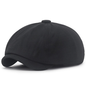 Casquette d'<span class=keywords><strong>artiste</strong></span> unisexe solide en forme de citrouille 6 panneaux <span class=keywords><strong>peintre</strong></span> couple cadeaux voyage nouveau béret casquette chapeau - Product Image 1