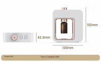 Diffuseur d'air sans eau rechargeable par USB, diffuseur d'arômes sans eau pour la maison, diffuseur d'huiles essentielles sans eau, purificateur d'air