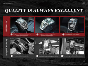 Pommeau de levier de vitesse en cristal multifonctionnel Liush <span class=keywords><strong>prix</strong></span> usine pour <span class=keywords><strong>Lexus</strong></span> <span class=keywords><strong>UX</strong></span> 2019-2022 mise à niveau des accessoires intérieurs de voiture de luxe - Product Image 3