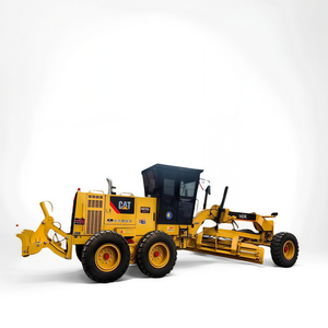 รถเกรดเดอร์มือสอง Caterpillar 140K คุณภาพดี พร้อมใบมีดเต็มรูปแบบ สำหรับงานก่อสร้างถนนและปรับระดับพื้นที่ - Product Image 1