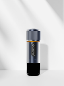 Machine à expresso portable en acier inoxydable alimentée par batterie USB-C pour la voiture, les voyages, le camping, l'extérieur, l'usage domestique, brassage rapide, automatique - Product Image 3