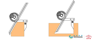 Promoção: Comparador de Precisão com Suporte, Transferidor de Ângulo Inclinado com Vernier 0-360 Graus - Product Image 6