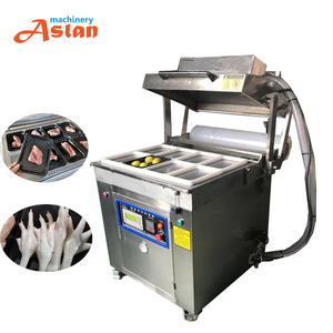 เครื่องบรรจุภัณฑ์สุญญากาศแบบสกินแพ็คสำหรับอาหารสดปรุงสุก ถาดใส่อาหารประเภทฟอยแกรส รุ่น CE - Product Image 1