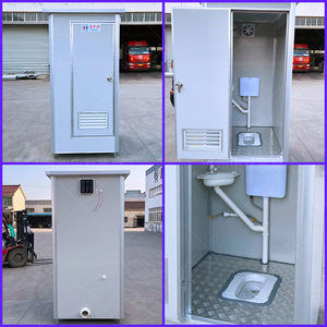 Toilettes portables de conception industrielle, installation facile pour les chantiers extérieurs - Product Image 5