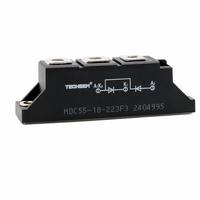 Module redresseur à semi-conducteurs TECHSEM MDC55-18-223F3 55A 1800V de qualité professionnelle, pont haute fiabilité pour