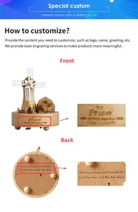 MAECH EXPO Hot Selling Wooden Music Boxes Birthday Cake Ballerina Play Time With Toy Train Wooden Music Box