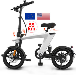 Bicicleta Eléctrica Plegable Inteligente Digital de 14 Pulgadas, 36V 250W, con Batería de Litio, Precio Económico, Estándar Europeo, 2026 - Product Image 2
