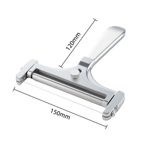 Râpe à fromage à épaisseur réglable, ustensile de cuisine, lame en acier inoxydable, manche en plastique, durable, compatible lave-vaisselle - Product Image 6
