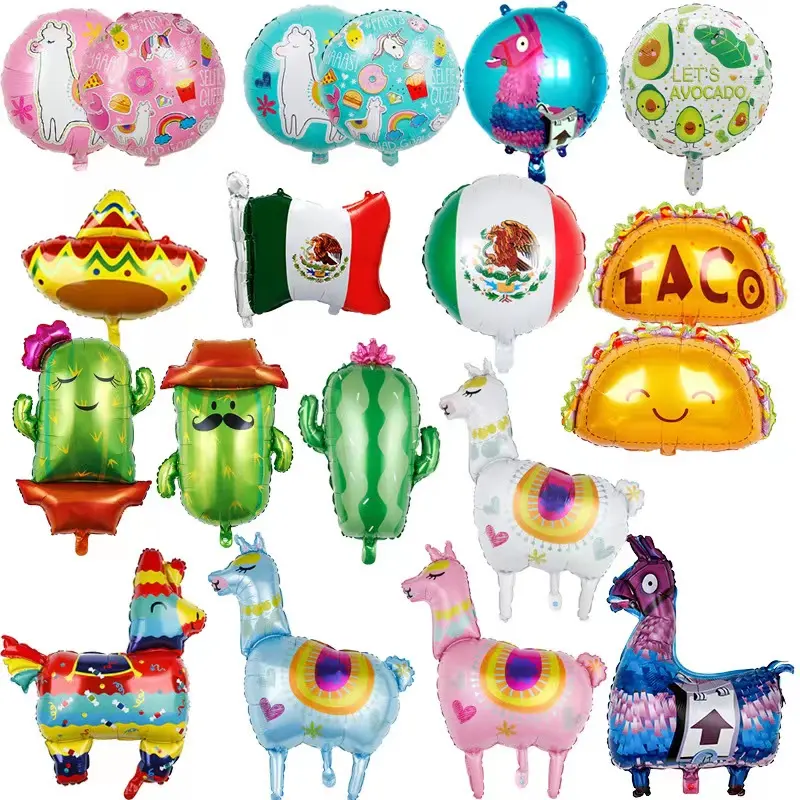 Набор воздушных шаров из мексиканской фольги
