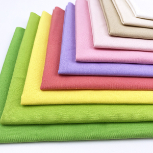 Customizable Cotton Thick Canvas Fabric BagCrafts with Embroidery Various Sizes and Colors Sewing Accessory for Needlework