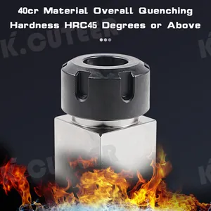 Support de bloc de serrage hexagonal carré de qualité supérieure pour outils d'usinage de précision - Product Image 3