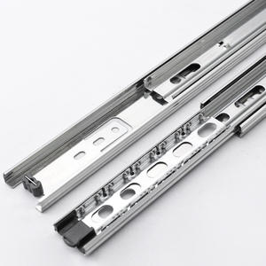 Фабричное производство 40 мм шариковый подшипник слайд холоднокатаная сталь 3 складных телескопических выдвижных ящиков - Product Image 3
