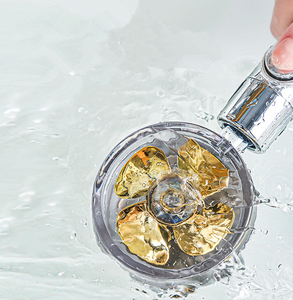 หัวฝักบัวแบบเทอร์โบชาร์จ ใบพัดหมุนได้ 360 องศา พร้อมปุ่มหยุด - Product Image 3