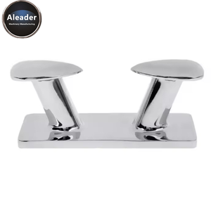 Aleaser yüksek görev yat aksesuarları tekne palamar Cleat hassas döküm paslanmaz çelik 316 boynuz baba - Product Image 2
