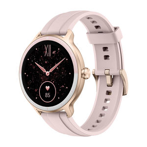 Montre connectée ronde de 1,27 pouce DR03, surveillance de la fréquence cardiaque, de la pression artérielle et de l'oxygène, étanche IP68, montre connectée santé pour femmes - Product Image 1