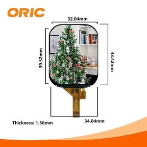 2.01 inch thông minh xem IPS tất cả các góc nhìn tròn hình chữ nhật màu TFT <span class=keywords><strong>LCD</strong></span> hiển thị - Product Image 4