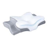 Neues Luxuriöses 3D Ergonomisches Hotel-Schlafkissen aus Memory-Schaum Maßgefertigt 40 Quadrat Nackenstützkissen 100% Baumwolle Modern 120x40 LK Kissen 200tc