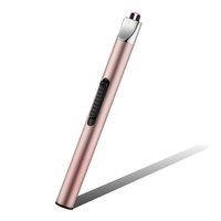 Briquet à bougie électrique Plasma Arc Briquet coupe-vent sans flamme USB Rechargeable Briquet