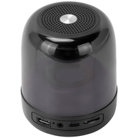 Haut-parleur portable OEM Bluetooth 5.3 avec lumière RVB - Prise en charge de la radio FM, du lecteur USB, de la carte TF, de l'AUX, du TWS, microphone intégré, design compact