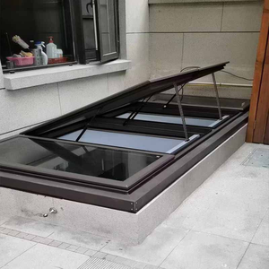 <span class=keywords><strong>Fenêtre</strong></span> <span class=keywords><strong>de</strong></span> <span class=keywords><strong>toit</strong></span> en verre en alliage d'aluminium électrique à commande automatique moderne et personnalisée pour maisons, greniers et entrepôts - Product Image 5