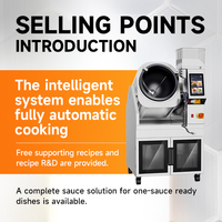 Robot de cuisine automatique commercial multifonctionnel, machine électrique pour faire sauter les aliments, recettes gratuites incluses