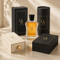 Flacons de parfum carrés de luxe vides 100 ml, flacons de parfum uniques à fond transparent 50 ml, flacons de parfum à sertir, flacons de parfum à vaporiser, flacons d'huile parfumée