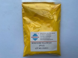 Pigmento <span class=keywords><strong>Amarillo</strong></span> 12 GH CAS 6358-85-6 Polvo <span class=keywords><strong>Amarillo</strong></span> Verdoso para Tintas a Base de Agua, Tintas Offset y Formulaciones de Pintura - Product Image 2