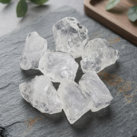 Großhandel handgemachte Kristall Edelstein klare Quarz rohe Tumble Stones Halbe del stein Handwerk für Feng Shui Heilung & Maskottchen