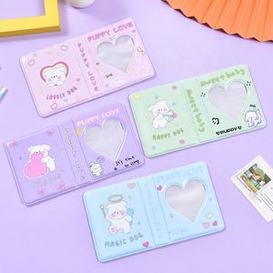 <span class=keywords><strong>Album</strong></span> <span class=keywords><strong>photo</strong></span> Kpop personnalisé de 3 pouces avec cœur creux, adorable <span class=keywords><strong>chien</strong></span> miniature, <span class=keywords><strong>album</strong></span> <span class=keywords><strong>photo</strong></span> Kpop pour ranger les albums d'idoles et les petites cartes - Product Image 1
