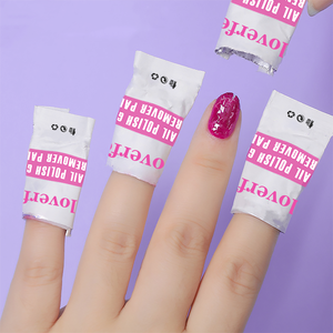 แผ่นเช็ดทำความสะอาดเล็บ Cloverfei Peel Off Disposable <span class=keywords><strong>Gel</strong></span> <span class=keywords><strong>Remover</strong></span> สำหรับล้างยาทาเล็บชนิดเจล - Product Image 4