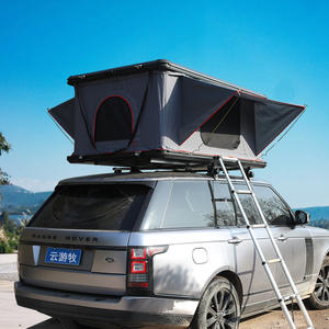 Tente de <span class=keywords><strong>voiture</strong></span> rigide en alliage d'aluminium camouflage quatre saisons entièrement automatique pour deux personnes, anti-moustiques et résistante à l'eau - Product Image 1