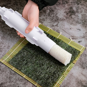Molde cilíndrico de plástico ecológico para hacer bolas de arroz, molde para <span class=keywords><strong>sushi</strong></span>, herramienta para hacer <span class=keywords><strong>sushi</strong></span> con algas marinas, kit para hacer <span class=keywords><strong>sushi</strong></span> tipo bazooka. - Product Image 2