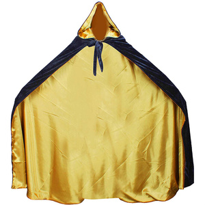 Disfraz de Cosplay de <span class=keywords><strong>Caballero</strong></span> Templario Medieval, capa negra con capucha para Halloween, inspirada en películas y TV - Product Image 3