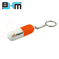 Conception unique Pilule médicale Forme Plastique Usb Pendrive Mini Portable 4gb 16gb 32gb 64gb Usb Flash Drive