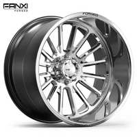 Jantes en aluminium forgé FANXI 6061-T6 22x12 24x12 24x14 26x14 26x16 28x16, entraxe 6x139.7 8x165.1 8x170, jantes en alliage pour camion