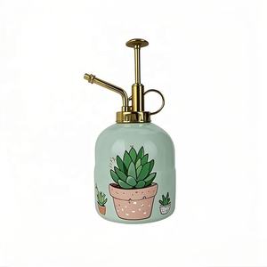 <span class=keywords><strong>Botella</strong></span> de spray de cerámica blanca de alta calidad con estampado Venus Flytrap para decoración única del hogar y necesidades de jardinería - Product Image 6