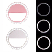 Anneau lumineux 36 LED pour téléphone portable, universel, compatible avec iPhone et Samsung, idéal pour Photos et vidéos, bon marché, 2020