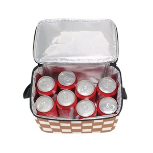 Wholesale Waterproof Takeaway <b>Custom</b> Logo Thermal Tote <b>Insulated</b> Lunch <b>Box</b> Aluminum Foil Lunch Bag for Women Men - Product Image 6