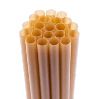 Pailles à boire jetables biodégradables en PLA écologiques Bubble Tea Cuisine Noël Halloween Ecolife PST
